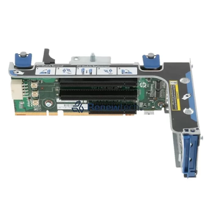 TARJETA RISER HP DL380 GEN9 PRIMARY 3-SLOT PCIE CON CAGE 747595-001 777287-001 777281-001 PRODUCTO DE SEGUNDO USO