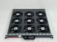 HPE H3C A7506 Fan Tray Assembly S7506E 7506 9x 92MM 68CFM 12V DC 0.6A Fans - Used