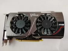 MSI Nvidia GeForce GTX 660 2 GB GDDR5 PCI Express x16 Desktop Video Card - Used