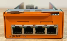 Gigamon GigaTAP-TX 10/100/1000 Mbps 4TAP Module Port 2 Pair 1GbE RJ45 GigaVUE - Used