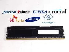 Major Brand 4 GB PC4-21333 (DDR4-2666) 1Rx8 DDR4 Shielded Desktop RAM - Used