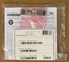 TAA Compliant Genuine Cisco SFP-10G-SR++ SFP+ LC-LC 10GE MMF Transceiver Module - New