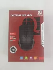 New Q Micro WIN2000 3D USB 3 Button Standard Mouse Black - Used