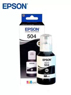 TINTA EPSON T504120-AL 504 NEGRO ( C13T03N12A ) L4150 / L4160 / L6171 