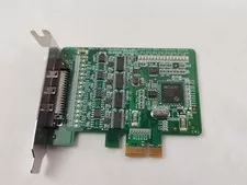 Moxa 8 Port RS-232/422/485 PCI Express Serial Board CP-118EL-A Low Profile - Used