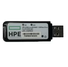 HPE Bootable Dual MicroSD Card Raid 1 Mirror USB Boot Drive ONLY Adapter - Used