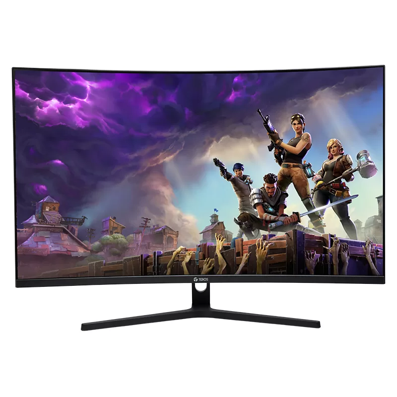 Monitor curvo gaming TEROS TE-3218G, 31.5" QHD VA, 180Hz, 1ms, HDMI, DP, Audio out