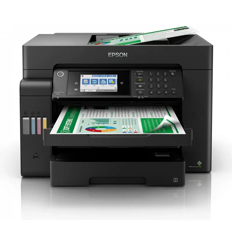 Multifuncional de tinta Epson EcoTank L15150, imprime/escanea/copia/Fax/Wi-Fi/USB/Ethernet