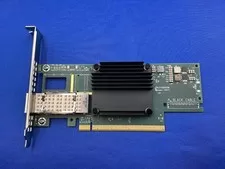 Y1T43 DELL Mellanox ConnectX-6 100Gb QSFP56 Single Port VPI HDR QSFP Adapter - Used
