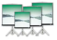 Klip Xtreme KPS-102B - Pantalla de proyección con trípode - 86 pulgada ( 218 cm )