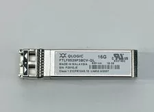 QLogic Transceiver FTLF8529P3BCV-QL 16Gb/s 16G SW SFP+ 850NM 300m FC Optical - Used