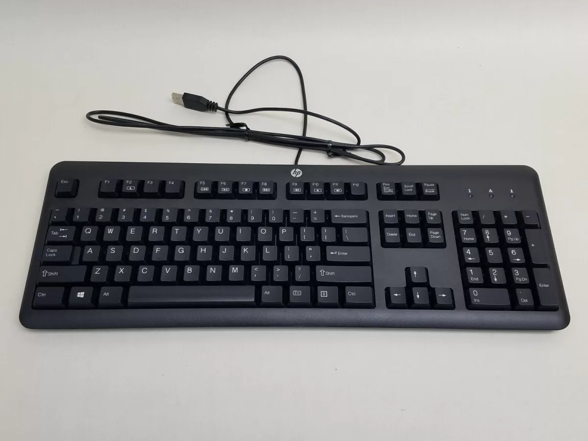 672647-003 KU-1156 Wired Standard USB Desktop Keyboard