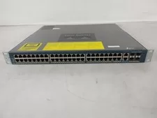 Cisco Catalyst WS-C4948 48x GbE 4x 1G SFP Gigabit Ethernet Managed Switch - Used