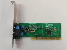 Conexant RD02-D490 PCI RJ11 56K Data / Fax Modem Card - Used