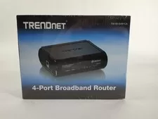 New TRENDnet TW100-S4W1CA 4-Port Broadband Router - New