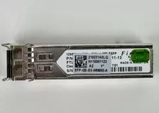HP Finisar Transceiver SFP-GE-SX-MM850-A SFP 1.25G 850nm 550m MMF LC Duplex - Used