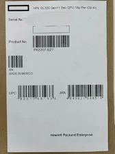 HPE P62207-B21 ProLiant DL320 Gen11 Secondary GPU 16pin Power Cable Kit - New
