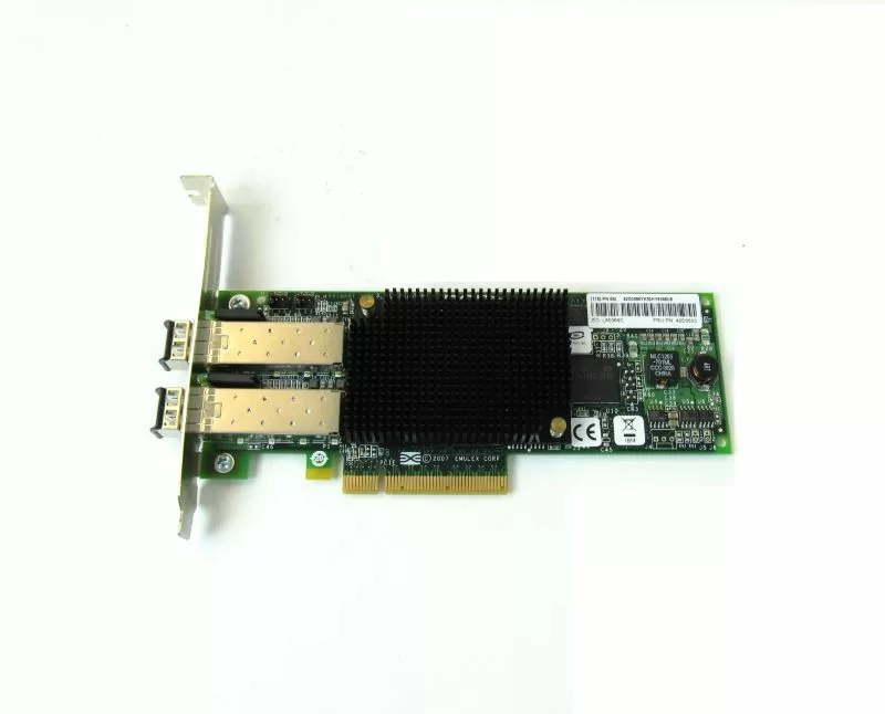 IBM 42D0500 Dual Port 8G FC HBA Adapter LPE12002 w/ 2x 8GB SFP
