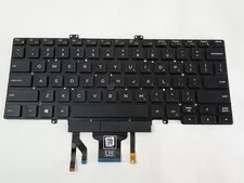 Dell Latitude 5400 5401 Backlit Dual Point Laptop Keyboard 3J9FC - Used