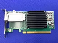Both Brackets MCX455A-ECAT Mellanox ConnectX-4 VPI EDR IB 100GbE 1-Port QSFP28 - Used