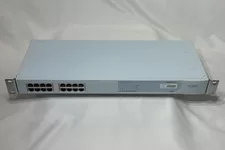 3Com Baseline Switch 2816 16x 10/100/1000 RJ-45 Gigabit Ethernet +Ears 3C16478 - Used