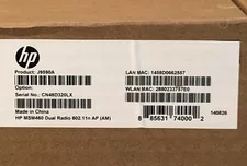 HP J9590A MSM460 Dual Radio 802.11n AP (AM) - Open box