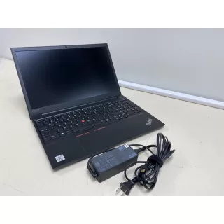 Notebook Lenovo ThinkPad E15 Intel Core i5 10th Gen 10210U 1.6 GHz 16GB RAM, 512GB SSD Pantalla de 15.6 Teclado Ingles Windows 10 Professional