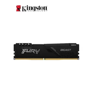 Memoria Kingston Fury Beast, 8GB, DDR4 3600 MHz, PC4 28800, CL17, 1.35V.