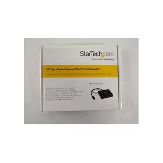 New StarTech MSTCDP123DP 3-Port Multi Monitor DisplayPort - New