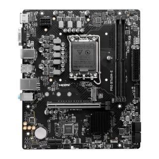 Motherboard MSI PRO B760M-E, Chipset Intel B760, LGA1700, HDMI, VGA, mATX