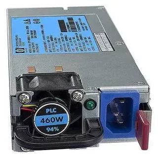 Fuente HP 460W 503296-B21 - 499249-001 - 511777-001 - 536404-001 para Proliant HP Modelos DL360 G8, DL380 G8 240V Y 50-60HZ producto de segundo uso.