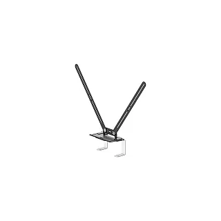 Logitech TV Mount For Video Bars - Montura para cámara - montaje debajo de pantalla montable encima del monitor