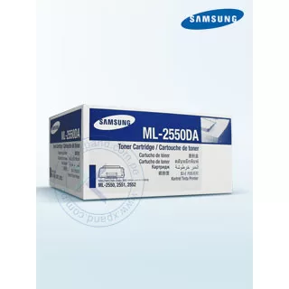 Cartucho de Toner Samsung ML-2550DA, tecnólogia Laser, color negro,   para las series ML-2550, ML- 2551, ML-2552, presentación en caja.