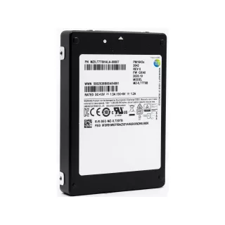 Disco Solido SSD SAMSUNG 3.2TB 12G SFF 2.5 SAS - Producto retirado de Equipo en uso Garantia 12 Meses - Compatible con servidores HP Dell Lenovo Y storage