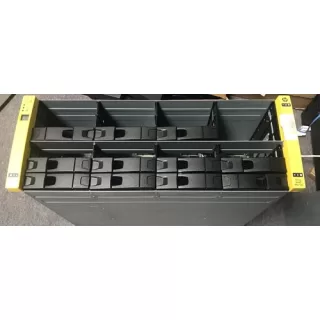 HP 3PAR M6720 3.5 4U SAS Drive Enclosure 4PSU Incluye 12 Discos 2TB SAS 2 Modulos 683251-001 - HP 3PAR M6720 I/O Controller ESM 2 Fuentes de Poder 682373-001 - HP 3PAR 580W y Rieles - Producto de segundo uso : Garantia 12 Meses
