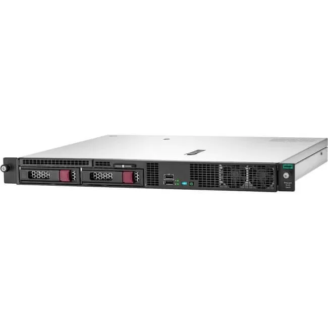 Servidor HPE Proliant DL20 Gen10 1P Procesador E-2224 RAID S100I 2LFF 1 Fuente de poder - Equipo Usado en Buenas condiciones