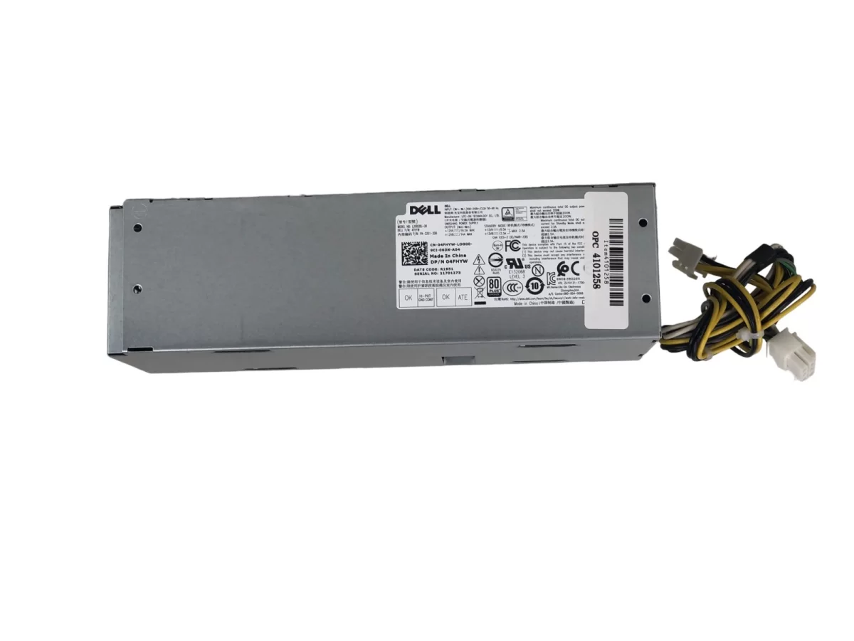 Fuente Dell 4Pin 6 para OptiPlex 7050 7060 7070 3050 3070 3060 W PSU 0CGFJT 04FHYW 0WRN7C 0YC76R 4FHYW - PRODUCTO DE SEGUNDO USO