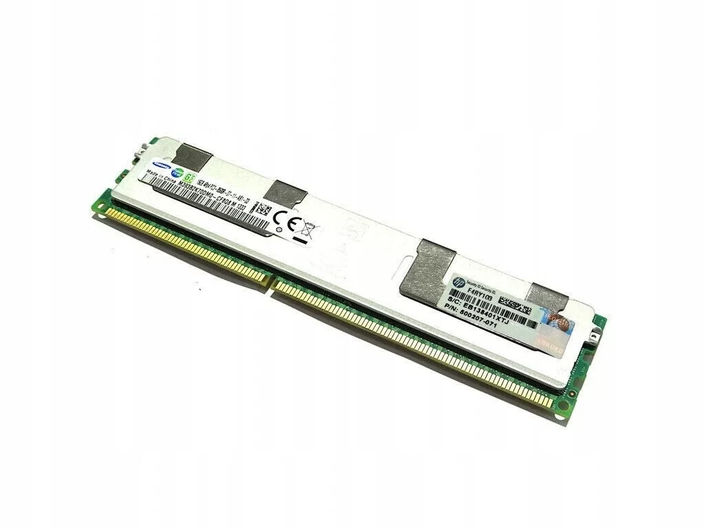 HP 500207-071 16GB (1X16GB) 4Rx4 PC3-8500 Memoria 501538-001 500666-B21