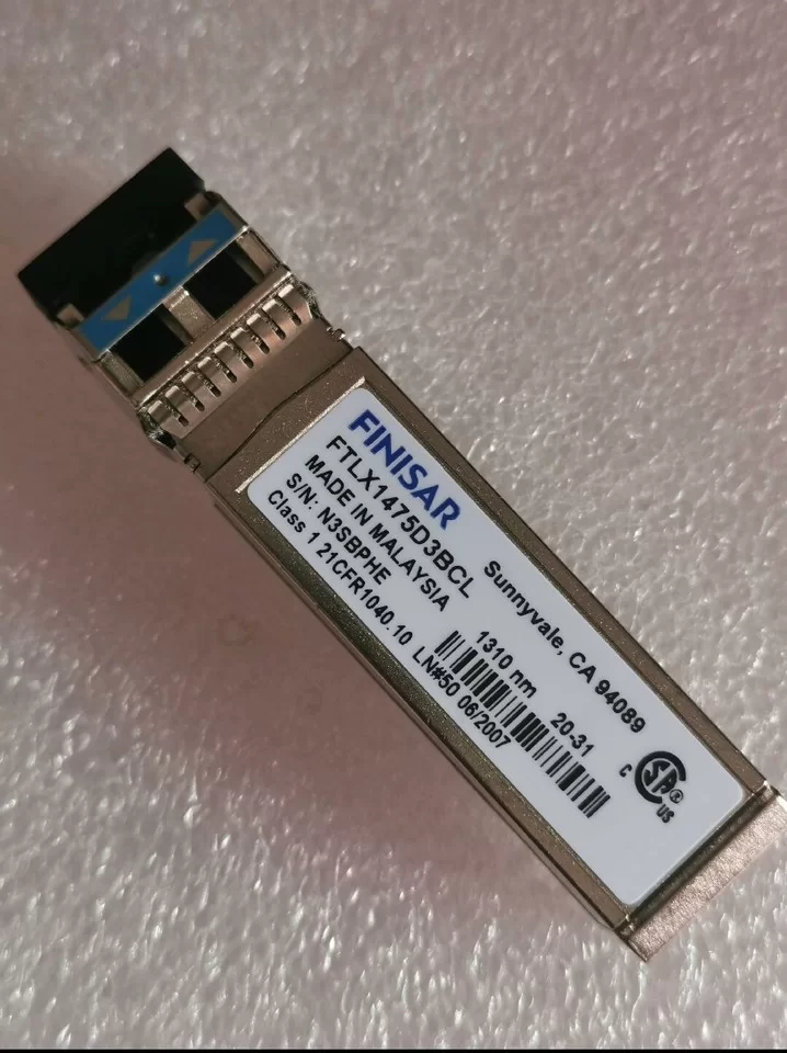 Transceiver FINISAR FTLX1475D3BCL 10Gb/s 10km 1310nm Single Mode Datacom SFP+
