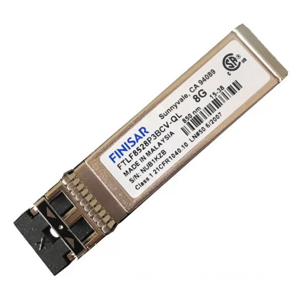 Transceptor QLogic Finisar FTLF8528P3BCV-QL 8GB FC Sw 850NM MMF Lc 150M Producto de Segundo Uso