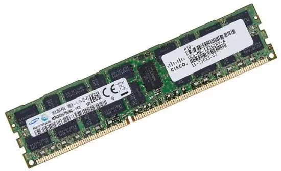 Memoria SAMSUNG - 16GB 1600MHZ PC3-12800 CL11 ECC REGISTERED DUAL RANK 1.35V DDR3 SDRAM 240-PIN DIMM GENUINE