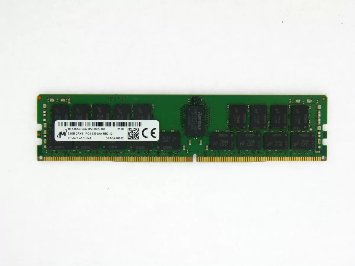 Memoria Micron 32GB 2Rx4 DDR4-3200 PC4-25600 ECC RDIMM - Producto de Segundo Uso