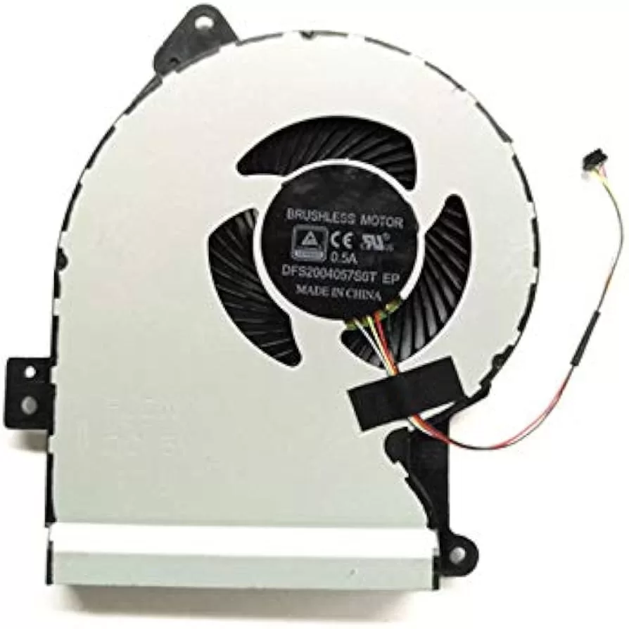 Ventilador de refrigeración de CPU para ASUS X541 X541NA X541SA X541UA X541UAK X541UJ X541UV X541UVK 13NB0CG0T11011 DFS2004057S0T 13NB0E80T01011 DC5V Producto de Segundo Uso