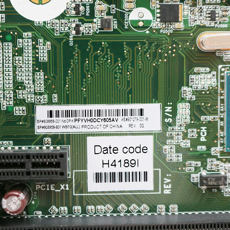 Placa HP 280 Pro G2 SFF 901279-001 908959-601 908959-001 Retirado de Equipo en uso Garantia 12 Meses