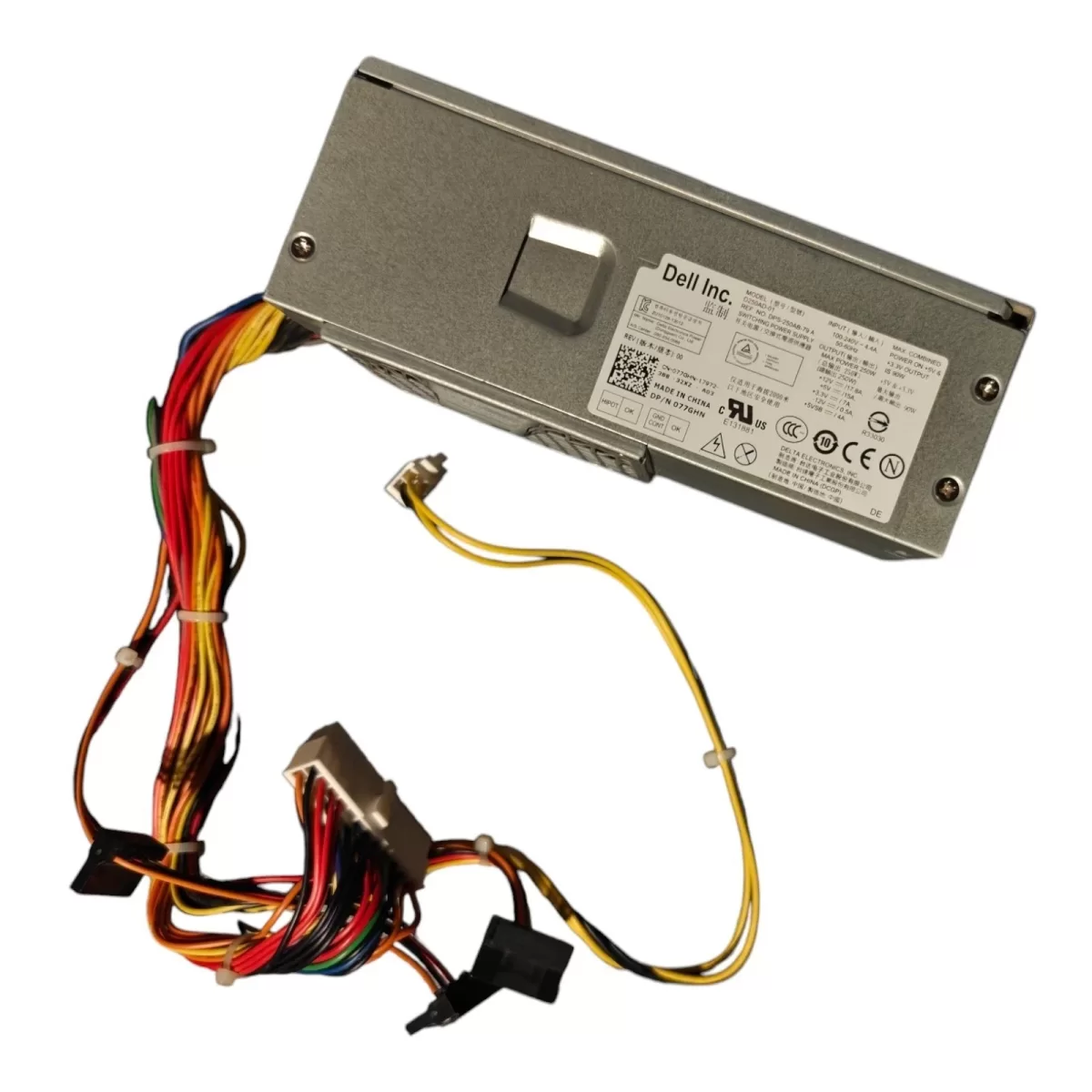 Fuente Dell OptiPlex 390 790 990 3010 7010 9010 DT 250W H250AD-00 07GC81