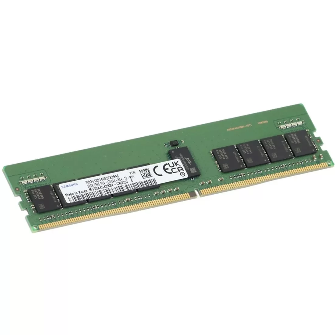 Memoria Samsung 32GB DDR4 3200MHz PC4-25600 2Rx8 Cl22 ECC RDIMM M393A4G43BB4-CWEGY Producto de Segundo Uso