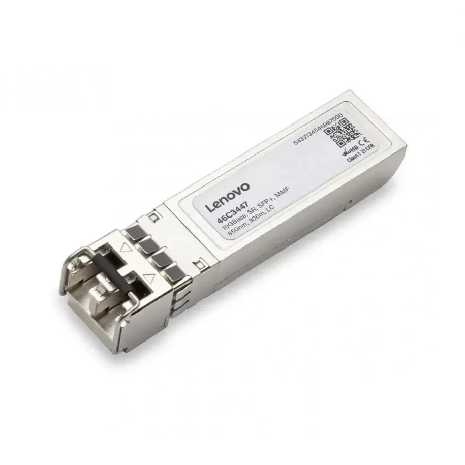 Transceptor Lenovo 10GBASE-SR SFP+ Fibra Óptica 46C3447_N Producto Nuevo