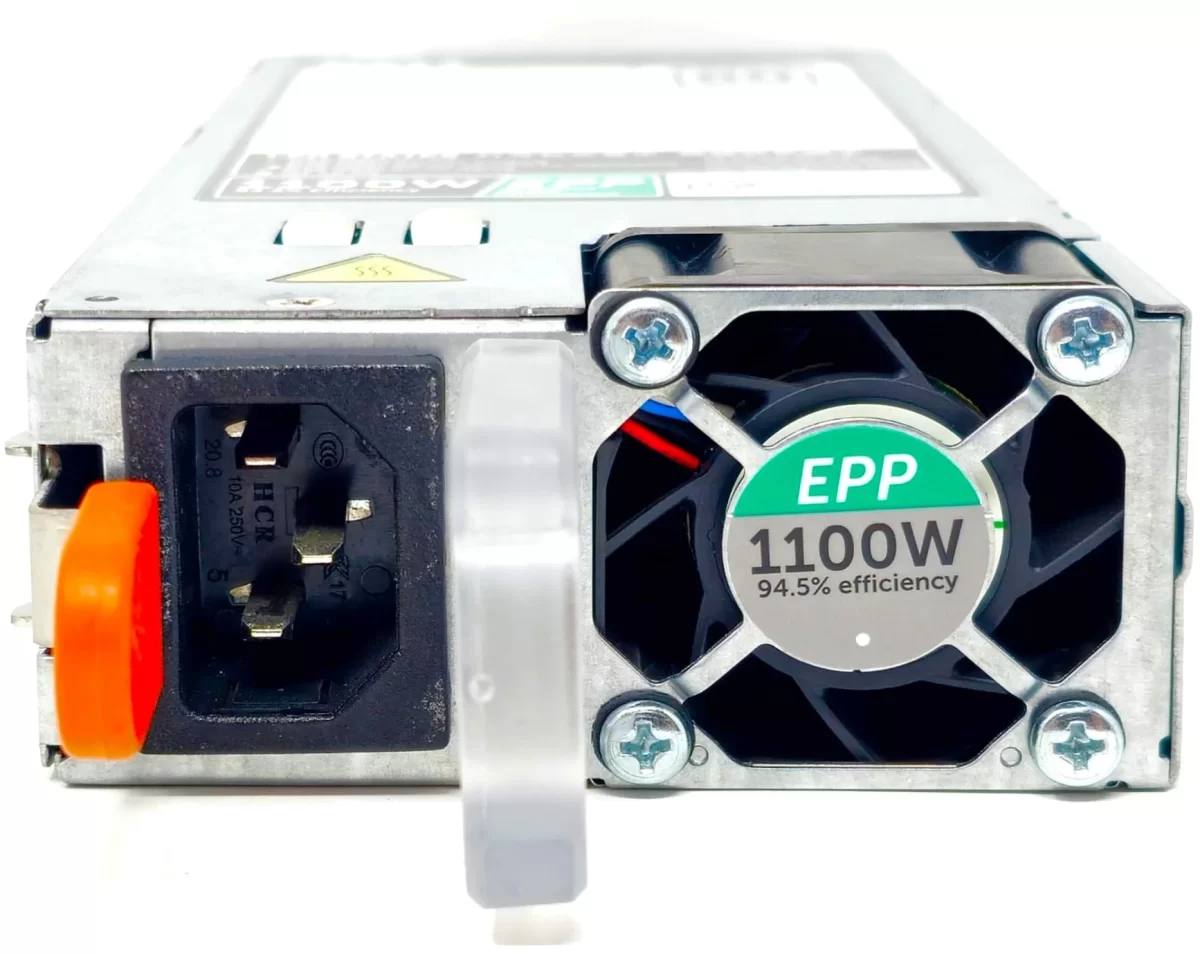 Fuente de Poder Dell 495W 80 Plus Platinum para PowerEdge R730 R630 T630 Model D1100E-S0 Hot-Plug Redundante 09338D Producto de Segundo Uso