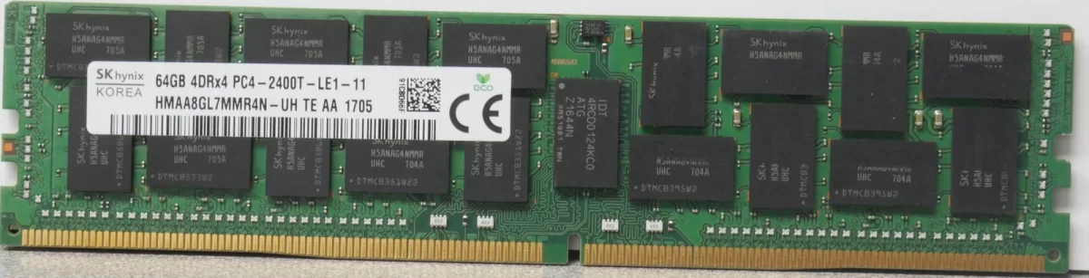 Memoria Hynix 64GB DDR4 4Rx4 2400MHz HMAA8GL7MMR4N-UH HMAA8GL7AMR4N-UH LRDIMM