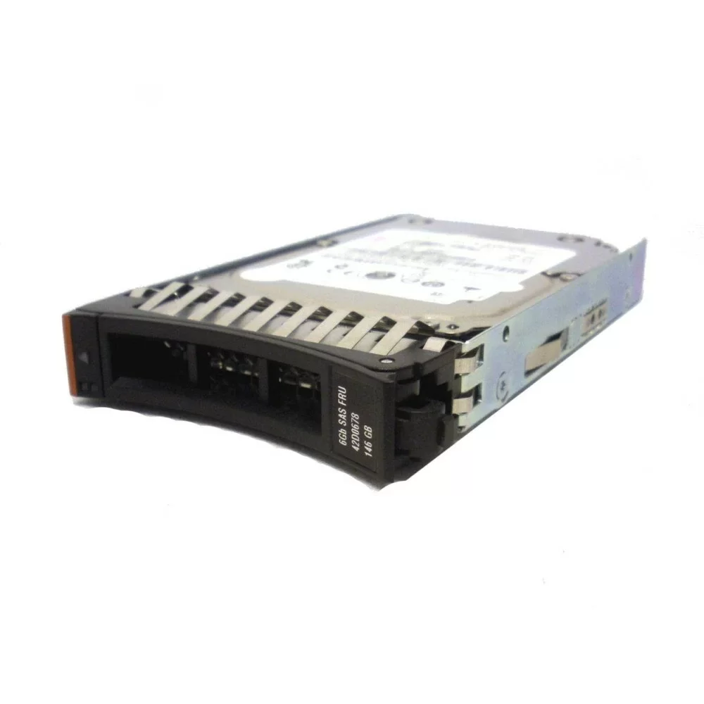 Disco Duro IBM 146GB 15K RPM SAS 6Gbps 2.5" SFF 42D0677 42D0678 Producto de Segundo Uso